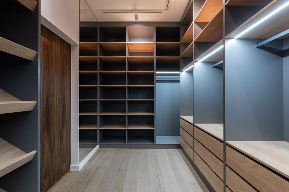 Closet drawer organizer